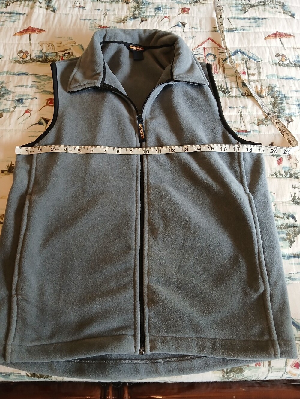 Woolrich Fleece Full Zip Vest 17211